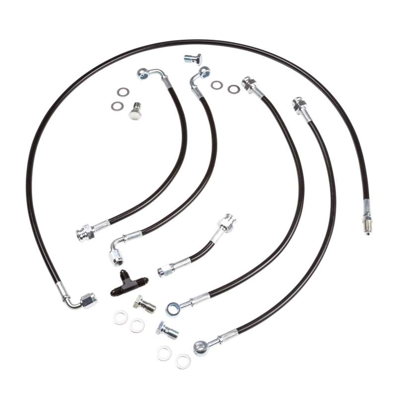 Mazda MX-5 Brake Line Kit - Front + Rear - Chase Bays - Caliper - `89-`05 Mazda MX-5 Brake Line Kit - Front + Rear - Chase Bays - Caliper - `89-`05